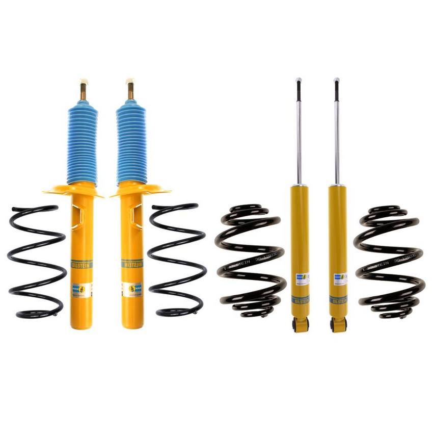 BMW Suspension Strut and Shock Absorber Assembly Kit - Front and Rear (Heavy Duty Version for Standard Suspension) (B6 Performance) 33536750760 - Bilstein 3918031KIT